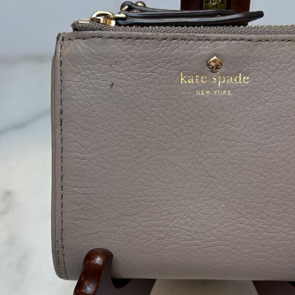 Kate Spade Pebbled Leather Bi-Fold Wallet - Picture 2 of 16